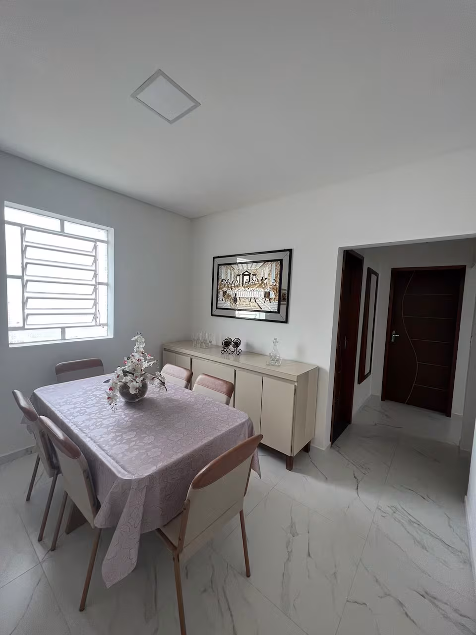 Sala de jantar da casa em Triunfo PE